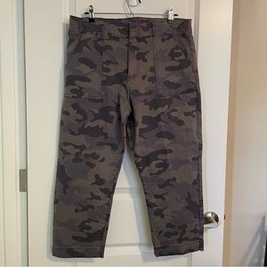 NWOT Kut from the Kloth - Lyndon Pork Chop Pocket Slim Straight Capri, size 14